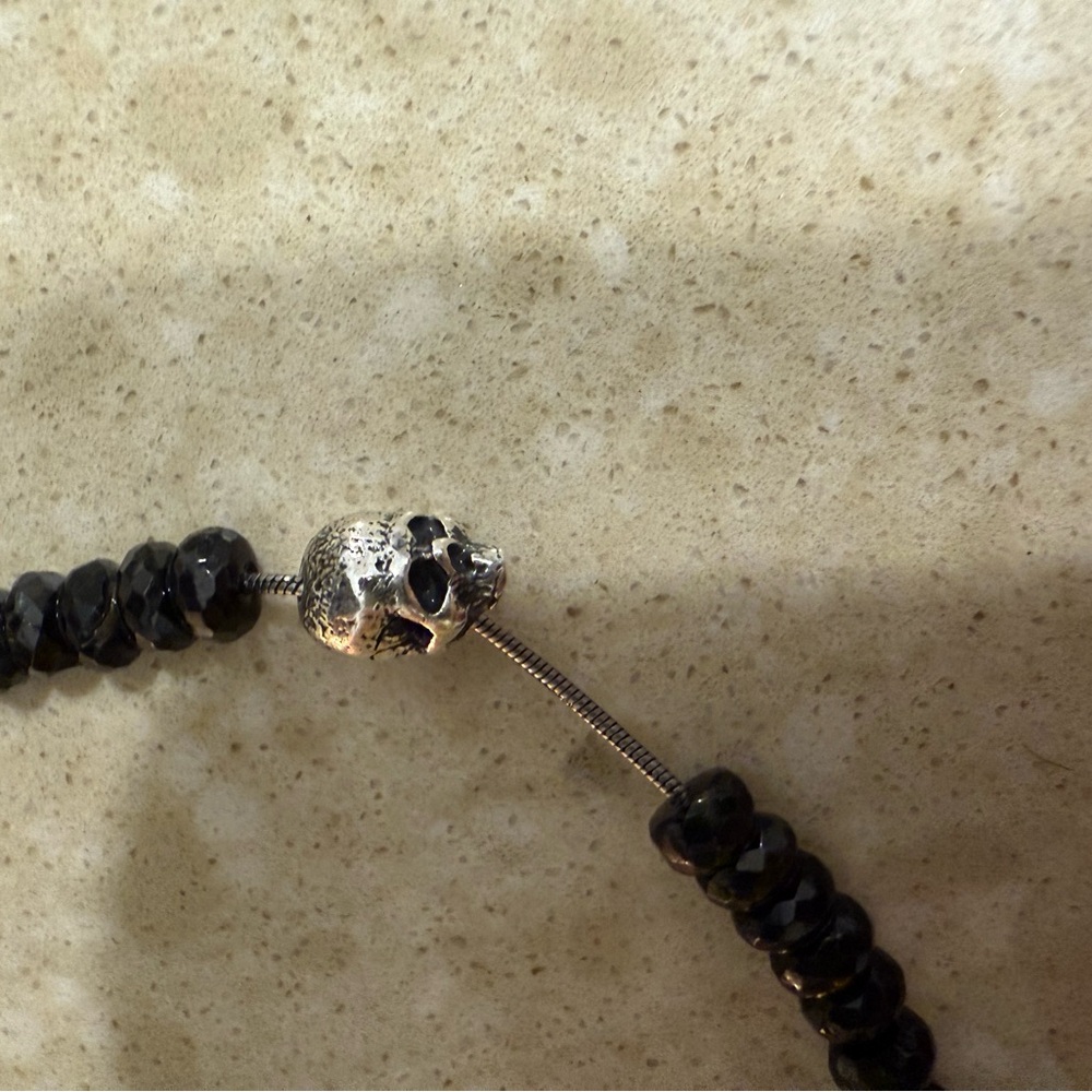 David Yurman Memento Mori Skull Station Bracelet
